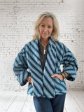 Quilt coat jacket "inside-out"