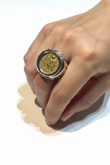Roman coin ring