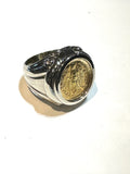 Roman coin ring