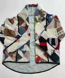 Quilt coat jacket "  crossroads"