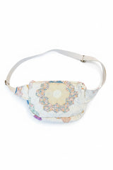 Vintage quilt Crossbody bag-grandma’s garden