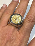 Roman coin ring