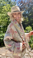 Quilt Jacket  “cottage rose”