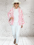 Quilt coat jacket vintage "pretty in pink"