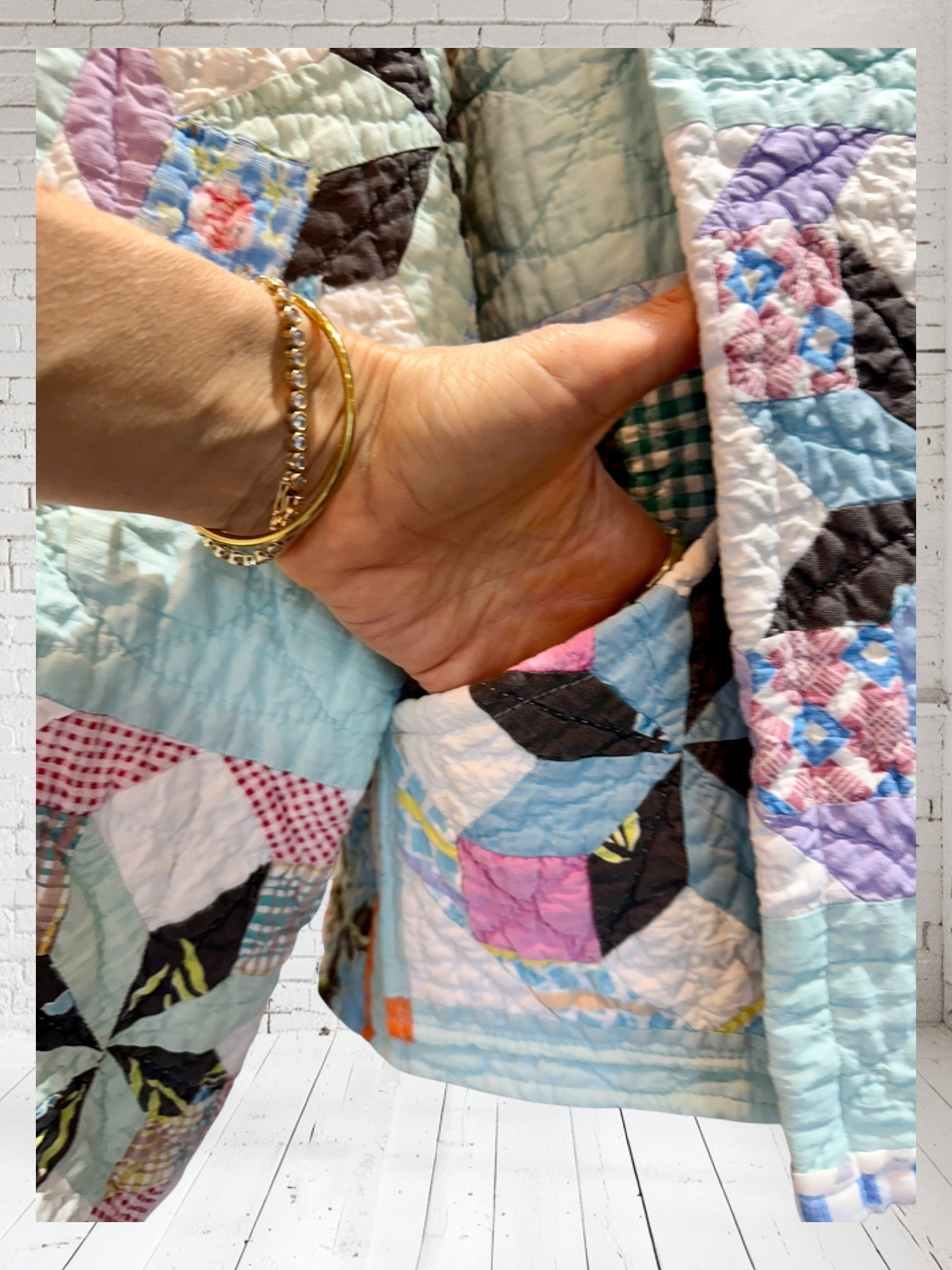 Quilt jacket “starlight”