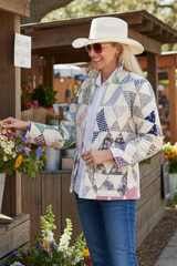 Take your mark-Quilt Market Jacket   xs-s