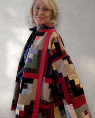 Quilt jacket “Log Cabin”