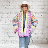 Quilt coat jacket "calico crush"