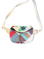 Vintage quilt Crossbody bag-memory lane