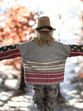 Quilt coat jacket "USA" OOAK -smaller size