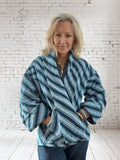 Quilt coat jacket "inside-out"