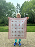 Baby Quilt ,baby girl liberty