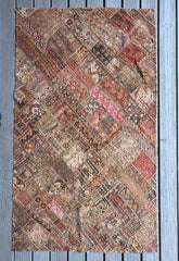 Vintage Turkish Kilim textile