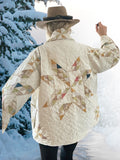 Quilt coat jacket " star of Bethlehem"