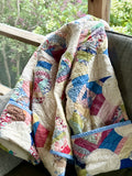 Quilt coat jacket "county fair" OOAK