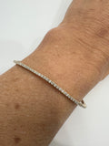Diamond stretch bracelet 2.15 CTW