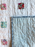 Newborn baby quilt "liberty boy"