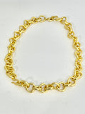 Chunky wonky link chain necklace