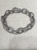 Diamond XL link bracelet