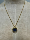 Sapphire shaker necklace