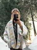 Custom Quilt coat jacket "grandma's ooak