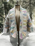 Custom Quilt coat jacket "grandma's ooak