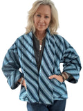 Quilt coat jacket "inside-out"