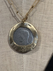 XL Coin necklace