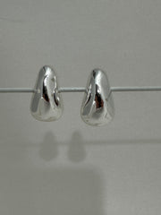 Organic drop post earrings