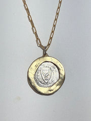 Your ship has come in! Coin necklace/ ship