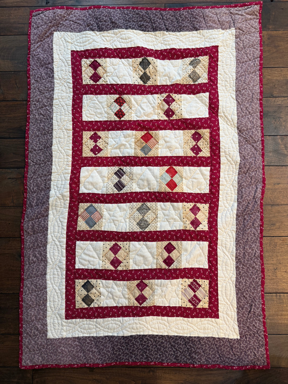 Quilt country Baby, wall hanging