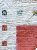 Baby Quilt ,newborn baby girl liberty