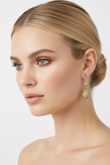 Diamond drop earrings!