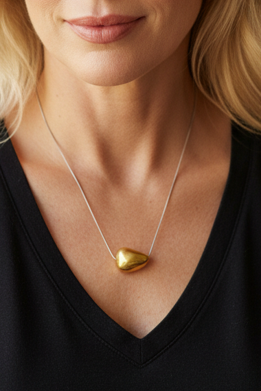 One big Lucky nugget 18k