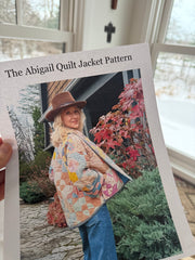 Quilt Jacket Pattern,  Digital download,  One Size