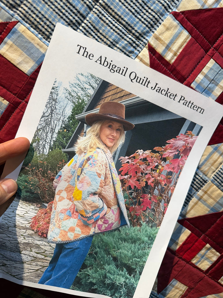 The Abigail Quilt Jacket Pattern- pdf – abigailheche
