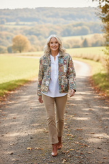 Quilt Market Jacket  "Indian summer "CUSTOM