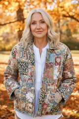 Quilt Market Jacket  "Indian summer "CUSTOM