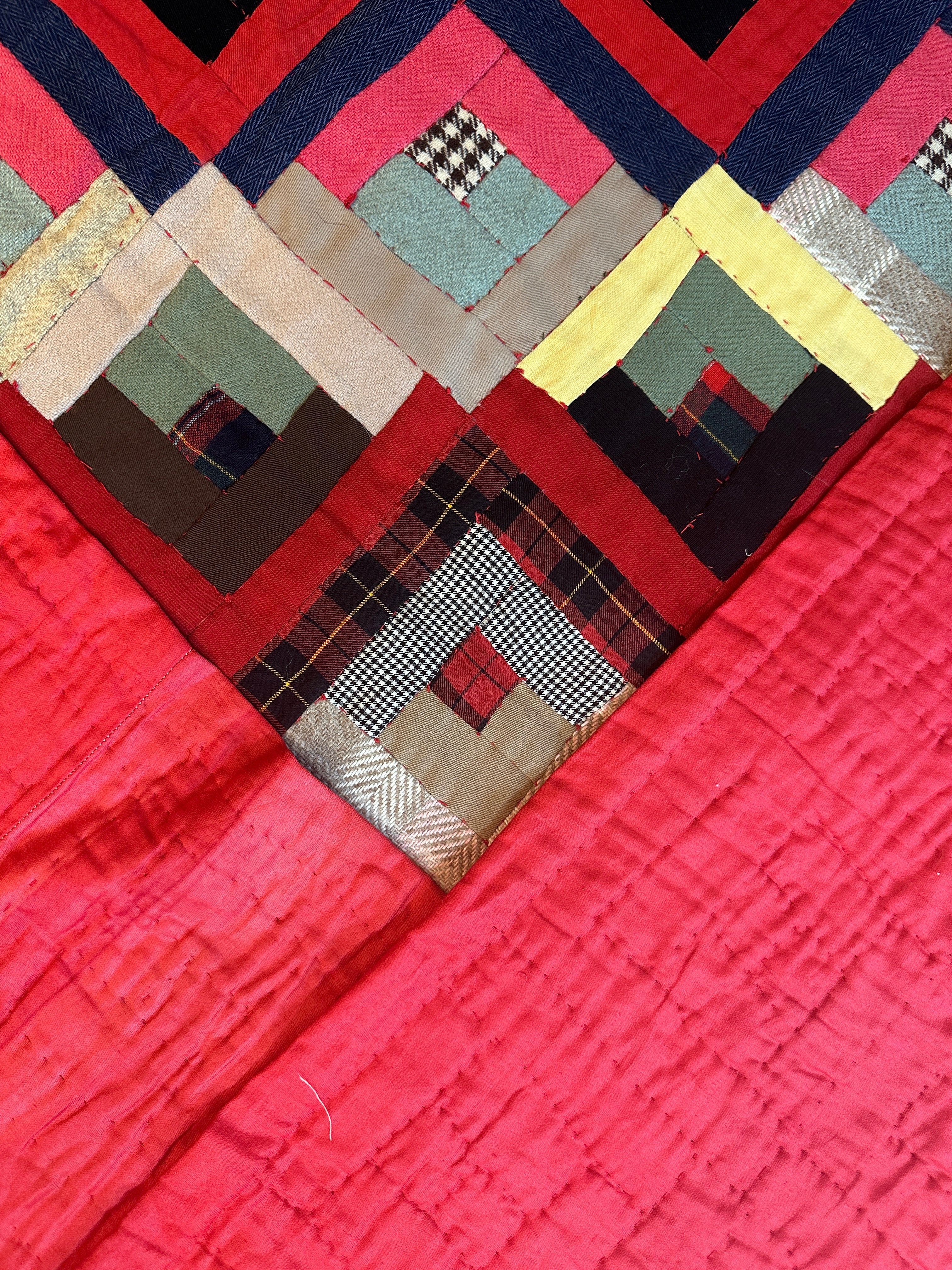 Quilt - log cabin