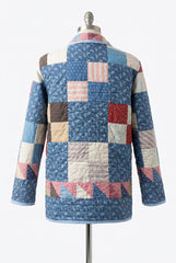 Quilt Barn Jacket  (Market Jacket +)  "Indigo Days" S-M or M-L