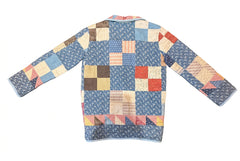 Quilt Barn Jacket  (Market Jacket +)  "Indigo Days" S-M or M-L