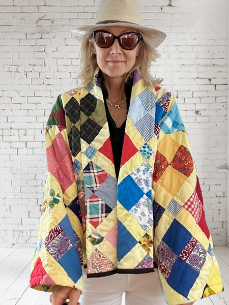 Quilt coat jacket "pick a color"