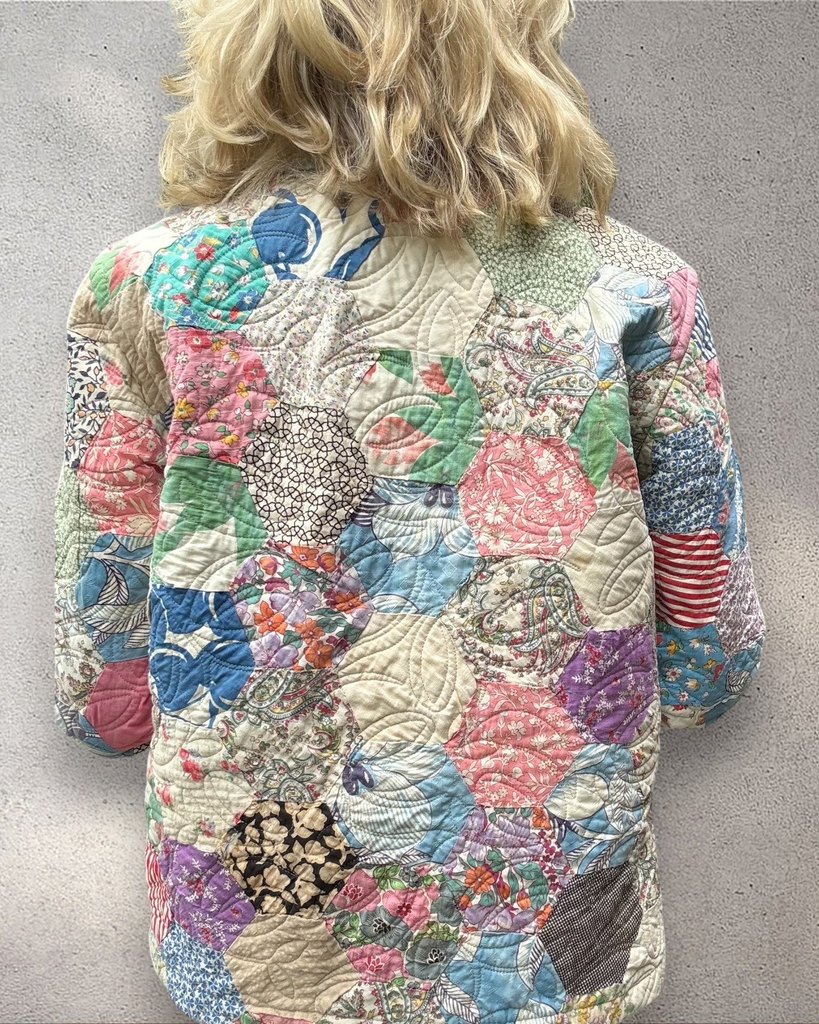 Quilt Market Jacket -Hexagon Hunt