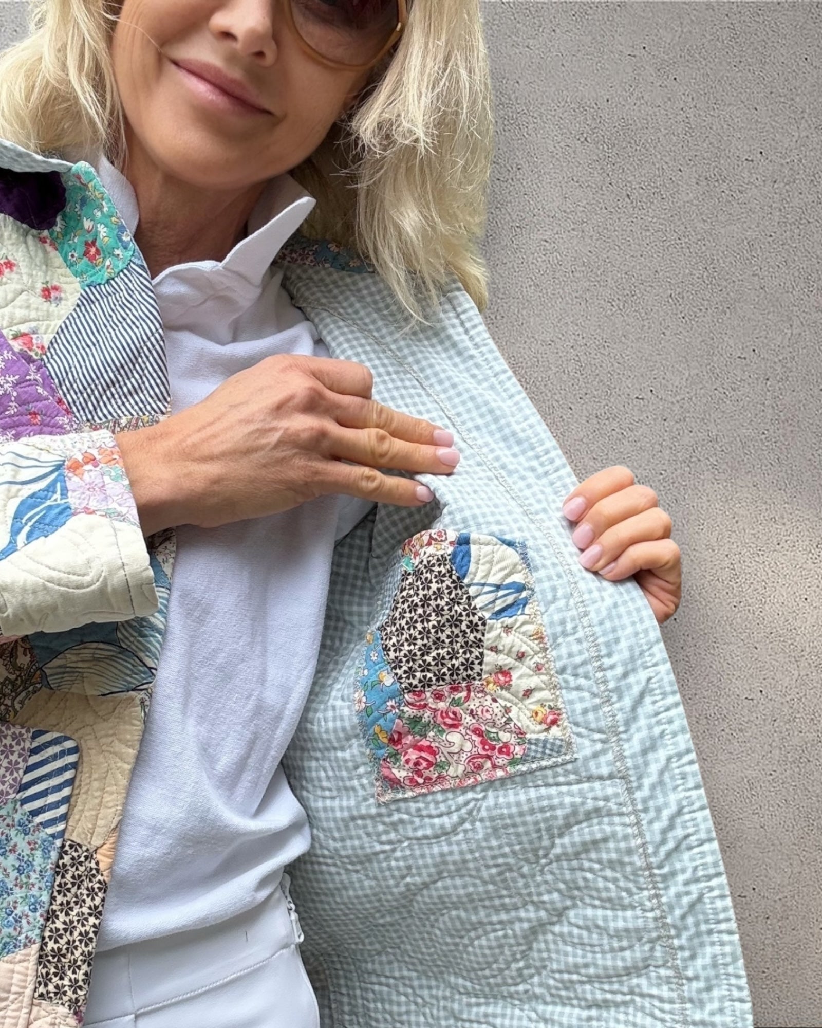 Quilt Market Jacket -Hexagon Hunt