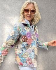 Quilt Market Jacket -Hexagon Hunt