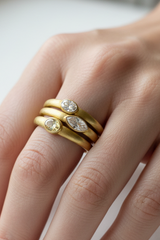 oval and marquis diamond rings