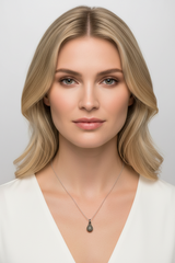 diamond teardrop necklace