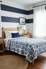 Quilt Bubble quilt 2 improv blues