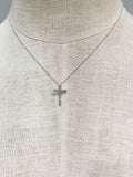 A Diamond Cross Necklace