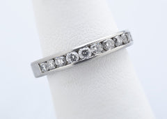 Diamond, platinum band - abigailheche
